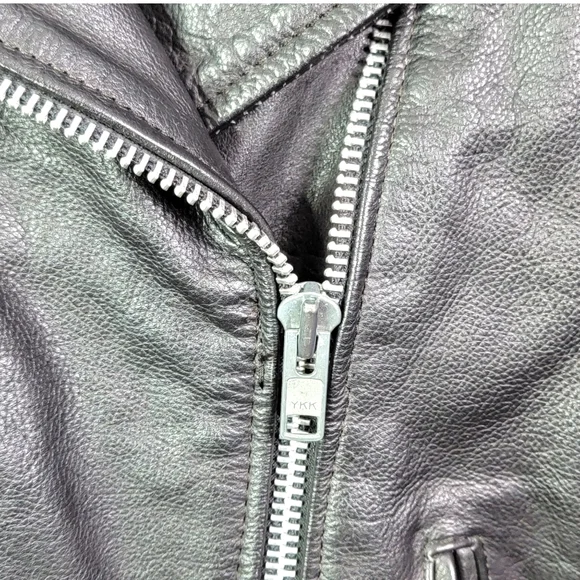 Leather Vintage 80's Biker Motorcycle Bikercore Rock N Roll Negan Jacket XXL - Picture 4 of 13